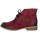 Rieker Damen Schn&uuml;rboot rot
