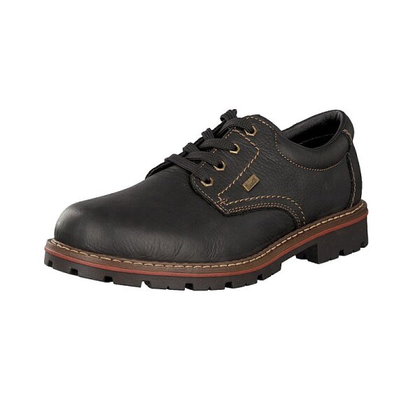 Rieker Herren Schn&uuml;rschuh schwarz