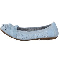 Rieker Damen Ballerina blau