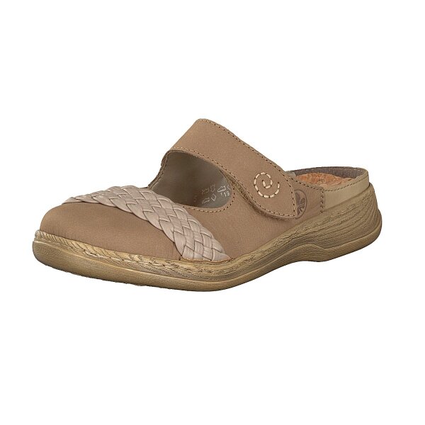 Rieker Damen Pantolette beige