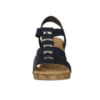 Rieker Damen Sandalette blau