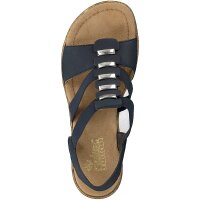 Rieker Damen Sandalette blau