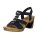 Rieker Damen Sandalette blau