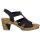 Rieker Damen Sandalette blau