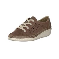 Rieker Damen Schnürschuh braun