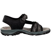 Rieker Damen Sandale schwarz