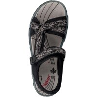 Rieker Damen Sandale schwarz