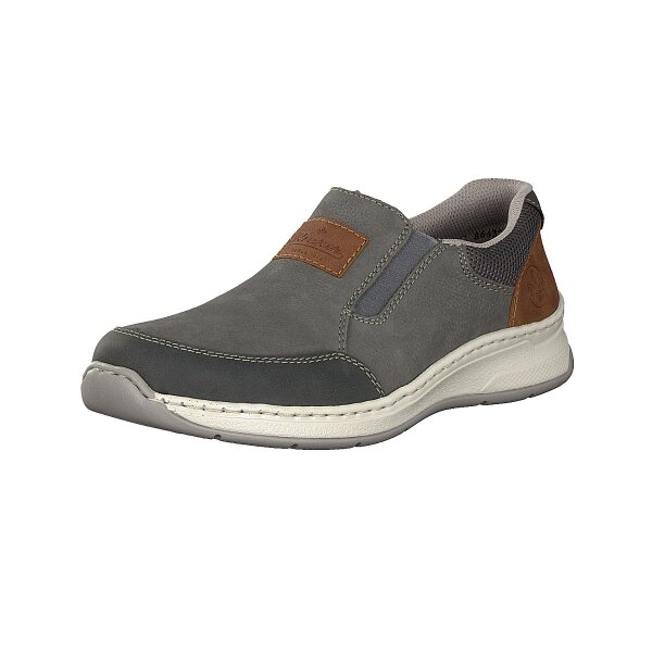 Rieker Herren Slipper grau