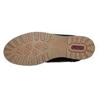 Rieker Damen Schn&uuml;rboot schwarz