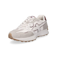 Tamaris Damen Sneaker beige rot