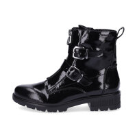 Tamaris Damen Boot schwarz Lack