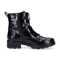 Tamaris Damen Boot schwarz Lack