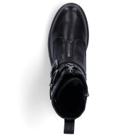 Tamaris Damen Boot schwarz matt