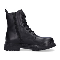 Tamaris Damen Schn&uuml;rboot schwarz