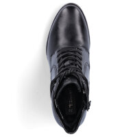 Tamaris Damen Leder Stiefelette schwarz