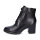 Tamaris Damen Leder Stiefelette schwarz