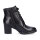 Tamaris Damen Leder Stiefelette schwarz