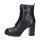 Tamaris Damen Leder Stiefelette schwarz