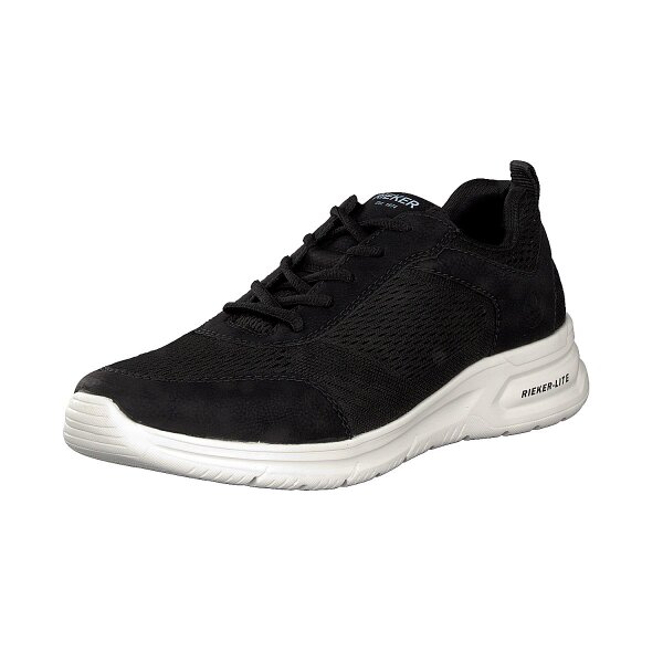 Rieker Herren Sneaker schwarz