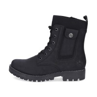 Rieker Damen Schnürboot schwarz