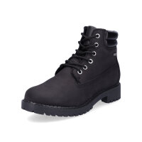 Tamaris Damen Leder Schnürboot schwarz