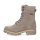 Tamaris Damen Leder Schnürboot taupe
