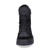 Rieker Damen Schn&uuml;rboot schwarz