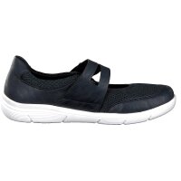 Rieker Damen Slipper blau