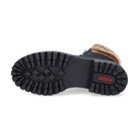 Rieker Damen Schn&uuml;rboot schwarz