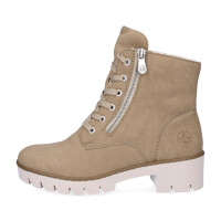 Rieker Damen Schnürboot beige