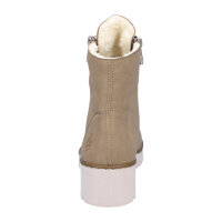 Rieker Damen Schn&uuml;rboot beige