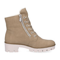 Rieker Damen Schn&uuml;rboot beige