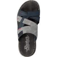Rieker Herren Pantolette grau