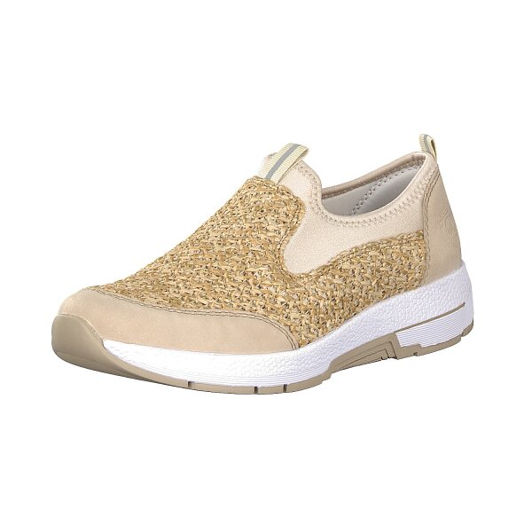 Rieker Damen Slipper beige