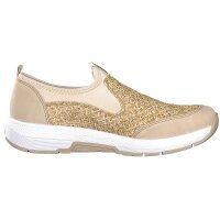 Rieker Damen Slipper beige