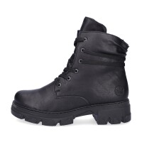 Rieker Damen Schnürboot schwarz