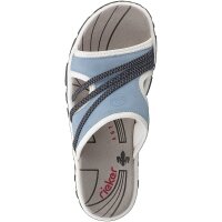 Rieker Damen Pantolette blau