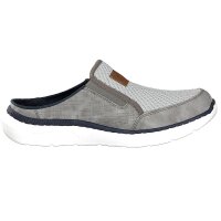 Rieker Herren Pantolette grau
