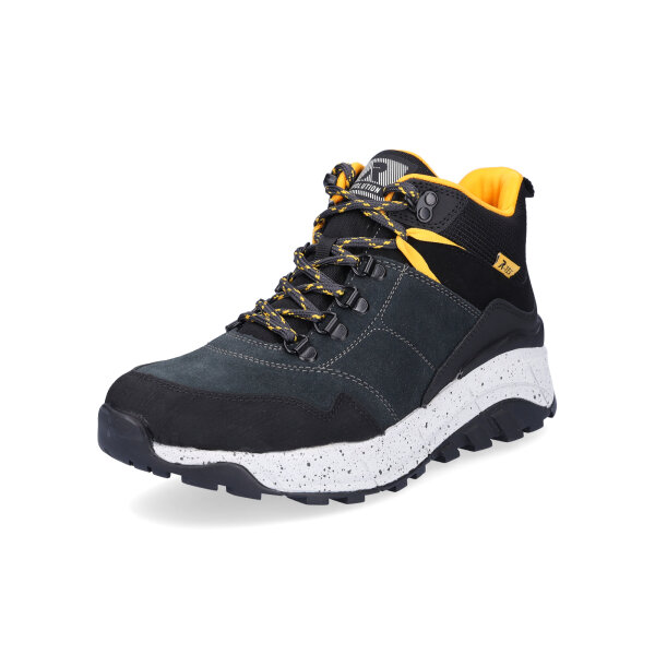 Rieker Evolution Damen Schn&uuml;rboot schwarz kombi