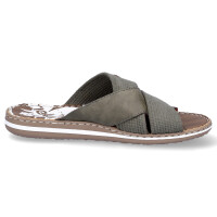 Rieker Herren Pantolette gr&uuml;n