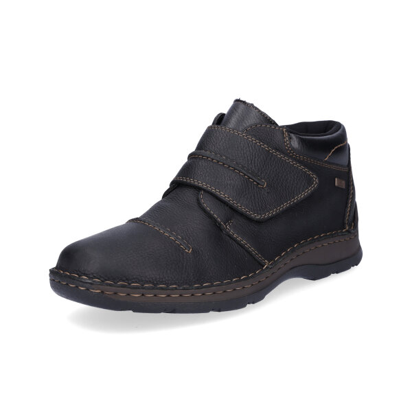 Rieker Herren Klettschuh schwarz