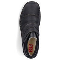 Rieker Herren Klettschuh schwarz