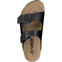 Rieker Herren Pantolette schwarz