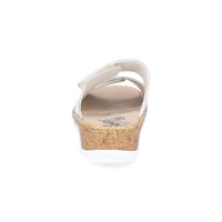 Rieker Damen Pantolette wei&szlig;