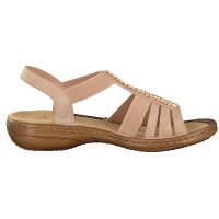 Rieker Damen Sandale rosa