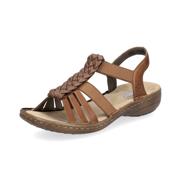 Rieker Damen Sandale braun