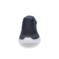 Rieker Herren Mesh Slipper blau