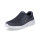 Rieker Herren Mesh Slipper blau