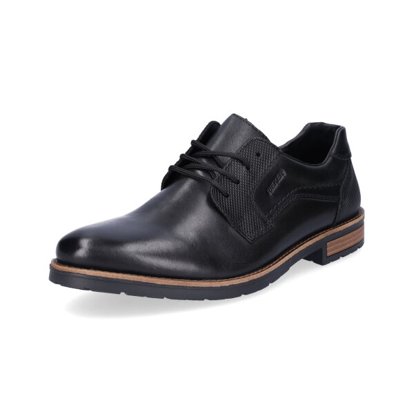 Rieker Herren Business Schn&uuml;rschuh schwarz