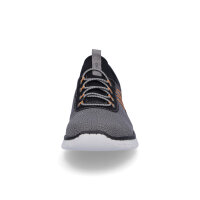 Rieker Herren Mesh Sneaker grau slip-on